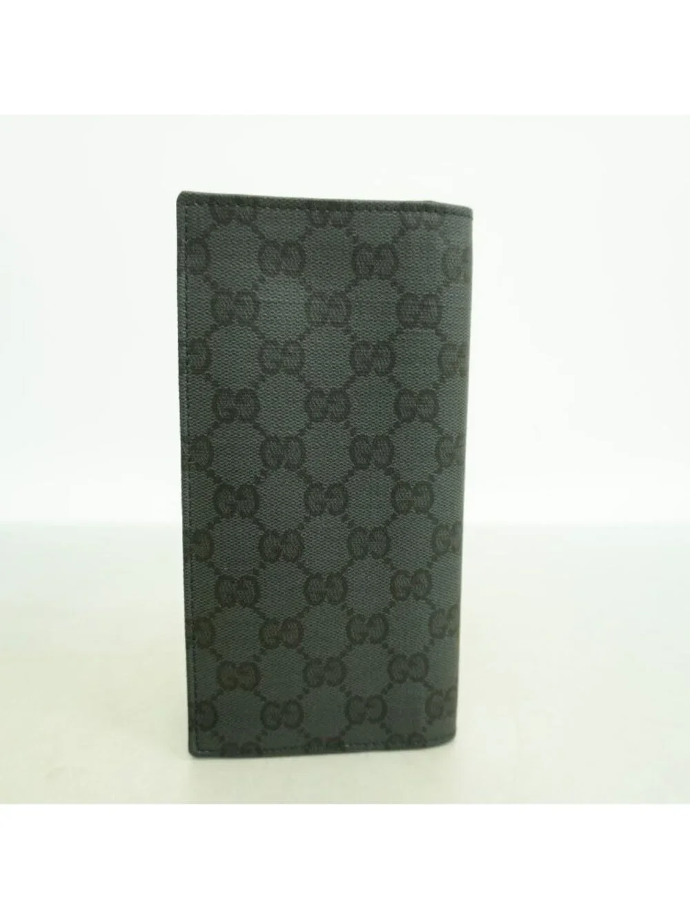 Gucci Wallet GG Supreme Black Silver